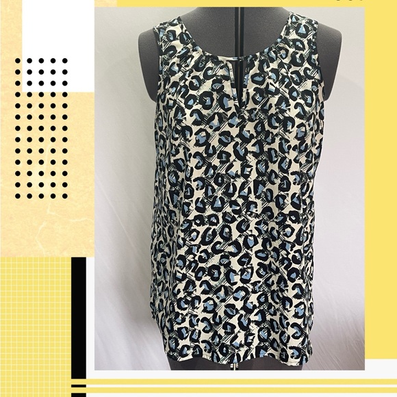 Banana Republic Tops - Banana Republic Sleeveless Print Top Size S